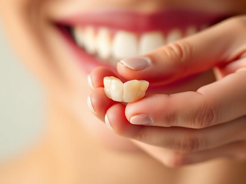 Mulher sorrindo com lentes de contato dental de resina aplicadas na NOA Odontologia